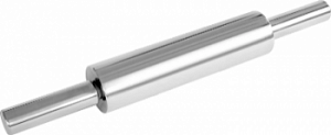 Скалка металлическая для тестораскаток crazy pan cp-fds520/650c