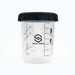 SCHTAER SCH-401P пластиковый многоразовый жесткий стакан 400 мл Schtaer-Premium